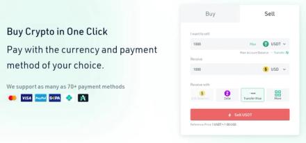 Selling USDT to USD with Kucoin Fast Trade