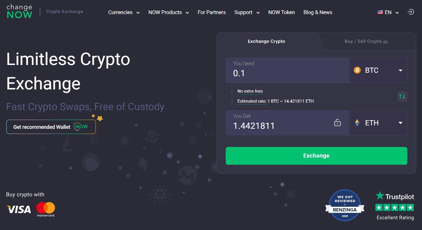 changenow website