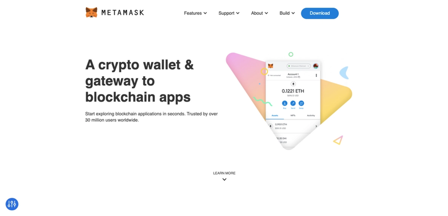 Metamask wallet website
