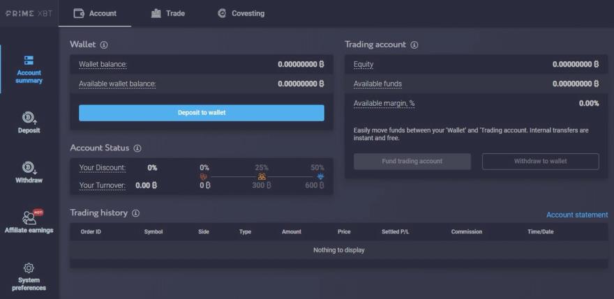 primexbt deposit options