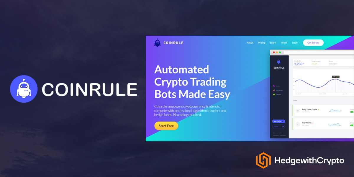 Coinrule Review 2023: Crypto Bots, Pros, Cons & Pricing