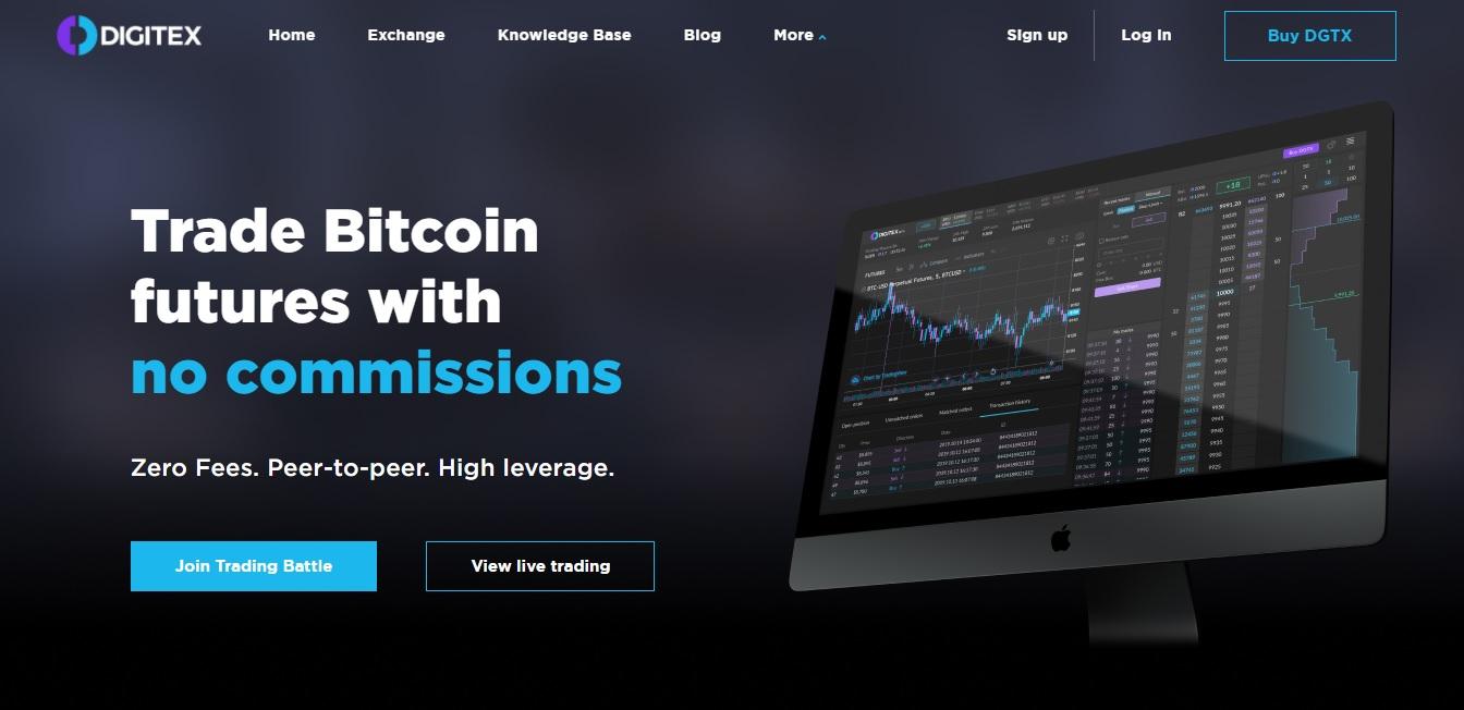 digitex zero commissions