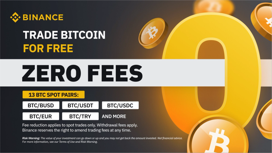 0 fees crypto exchange