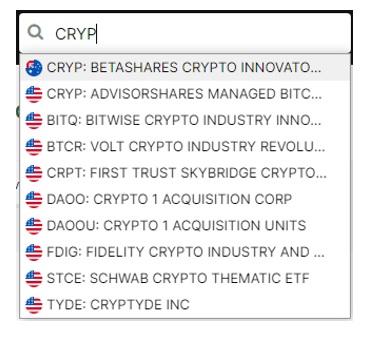 Choosing Betashare crypto ETF