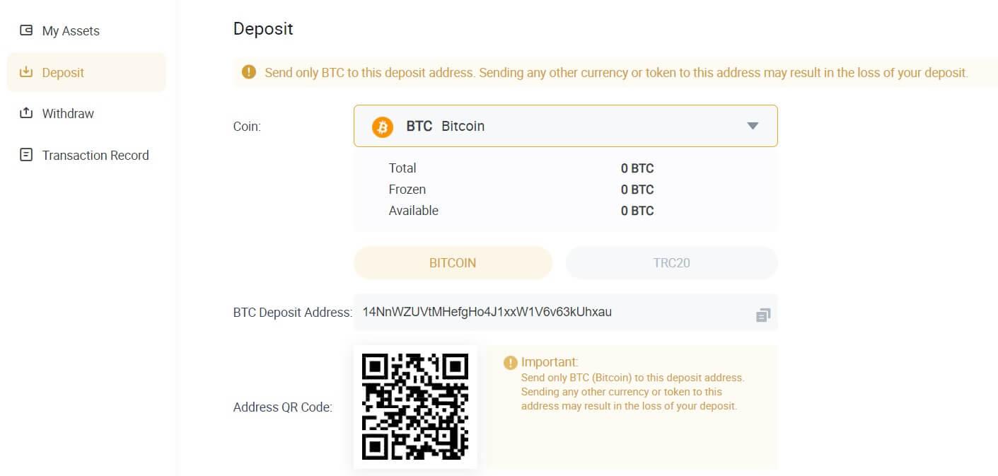 deposit