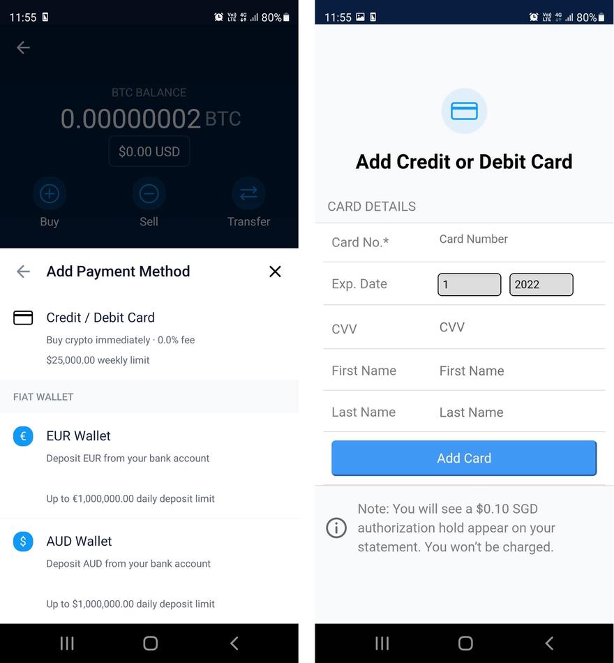 Linking prepaid card to Crypto.com App