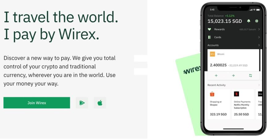 wirex card website