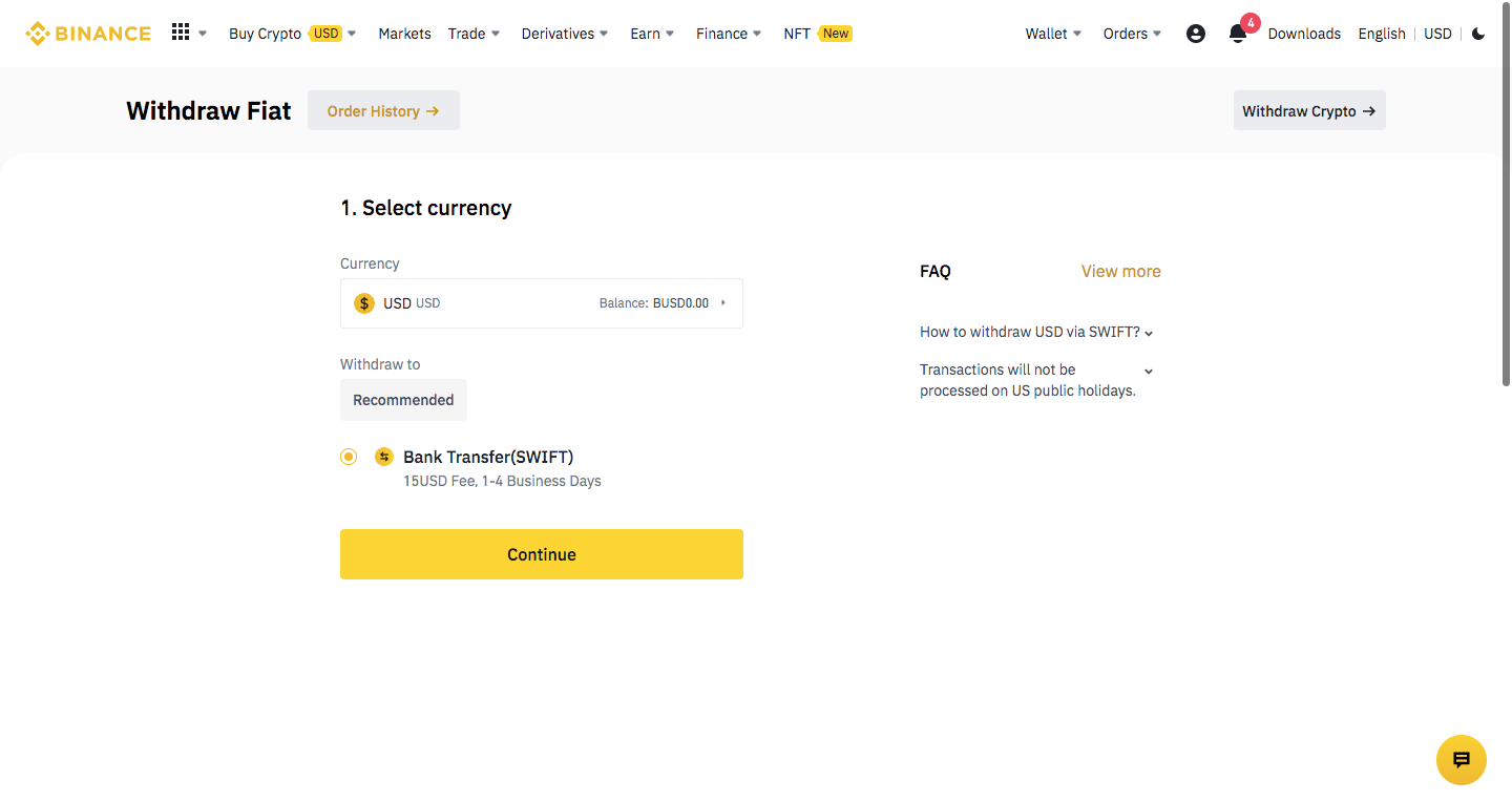 How To Withdraw From Binance: Step-By-Step Tutorial | HedgewithCrypto