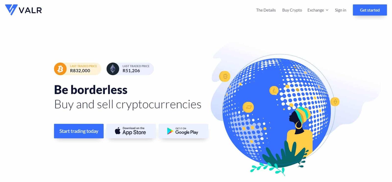 VALR Website