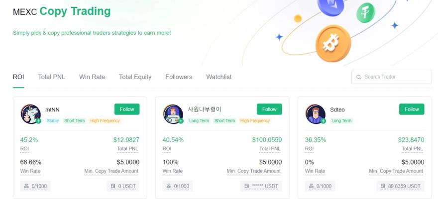 MEXC Review 2023: Is It Safe Or Scam? 3 MEXC copy trader platform