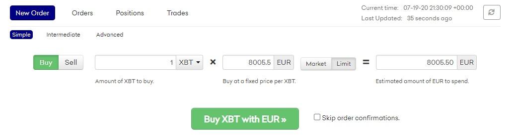 buying crypto with kraken