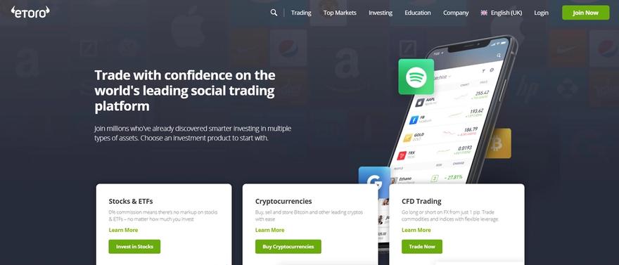 etoro website