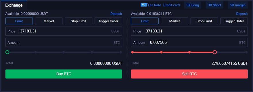 Huobi Orders