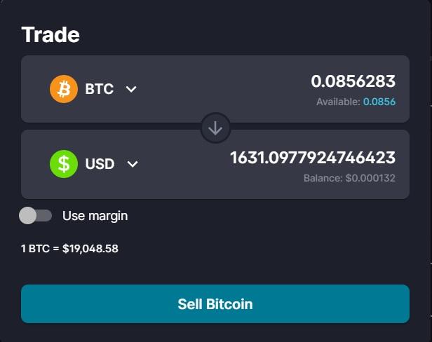 How to sell Bitcoin on FTX