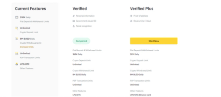 Binance verification process