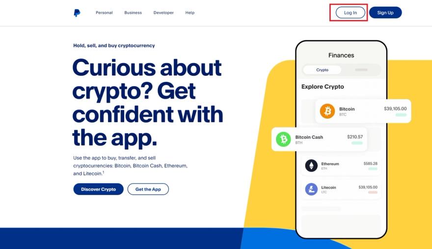 how to send crypto to paypal
