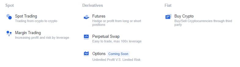 okex supported markets