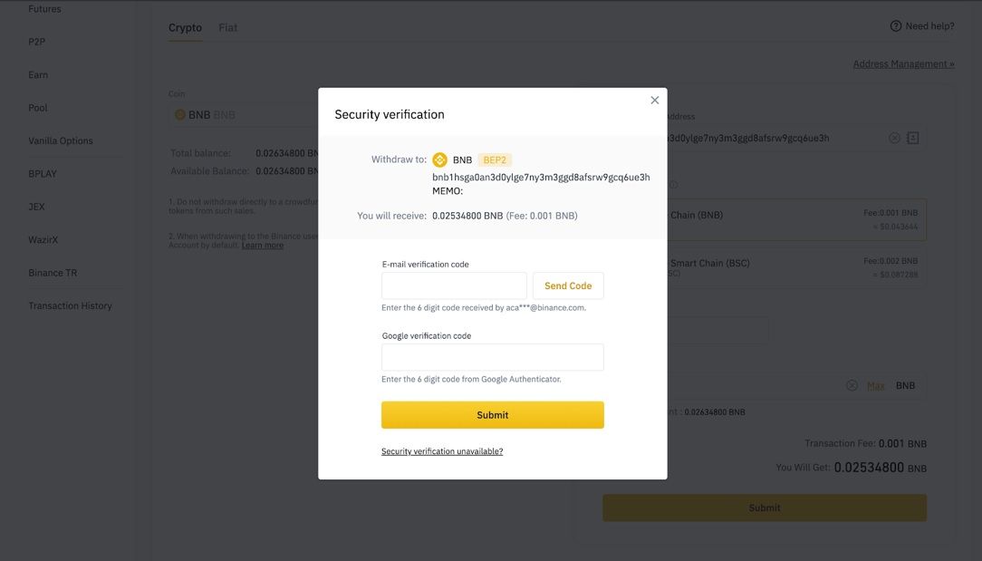 How To Withdraw From Binance: Step-By-Step Tutorial | HedgewithCrypto