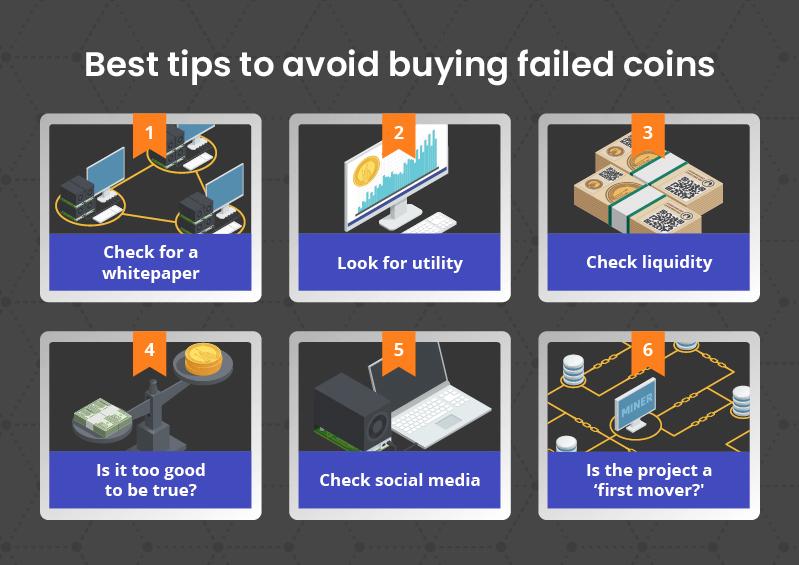 tips to avoid failed cryptos