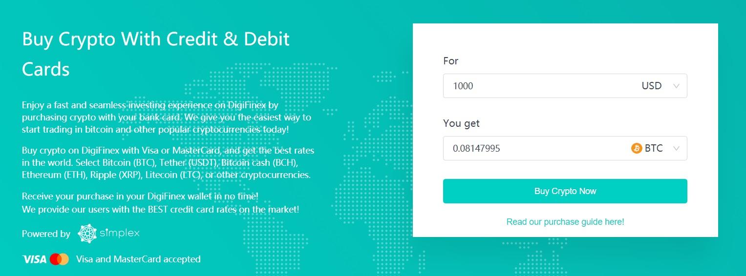 buy crypto on digifinex
