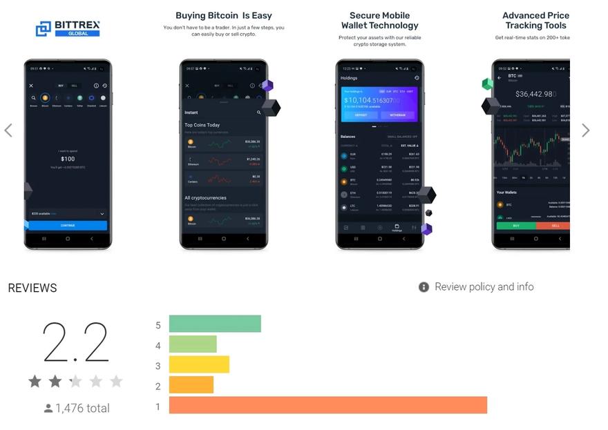 bittrex app