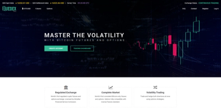Quedex trading platform