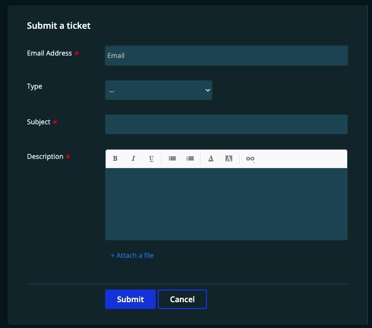 bitmex customer support ticket