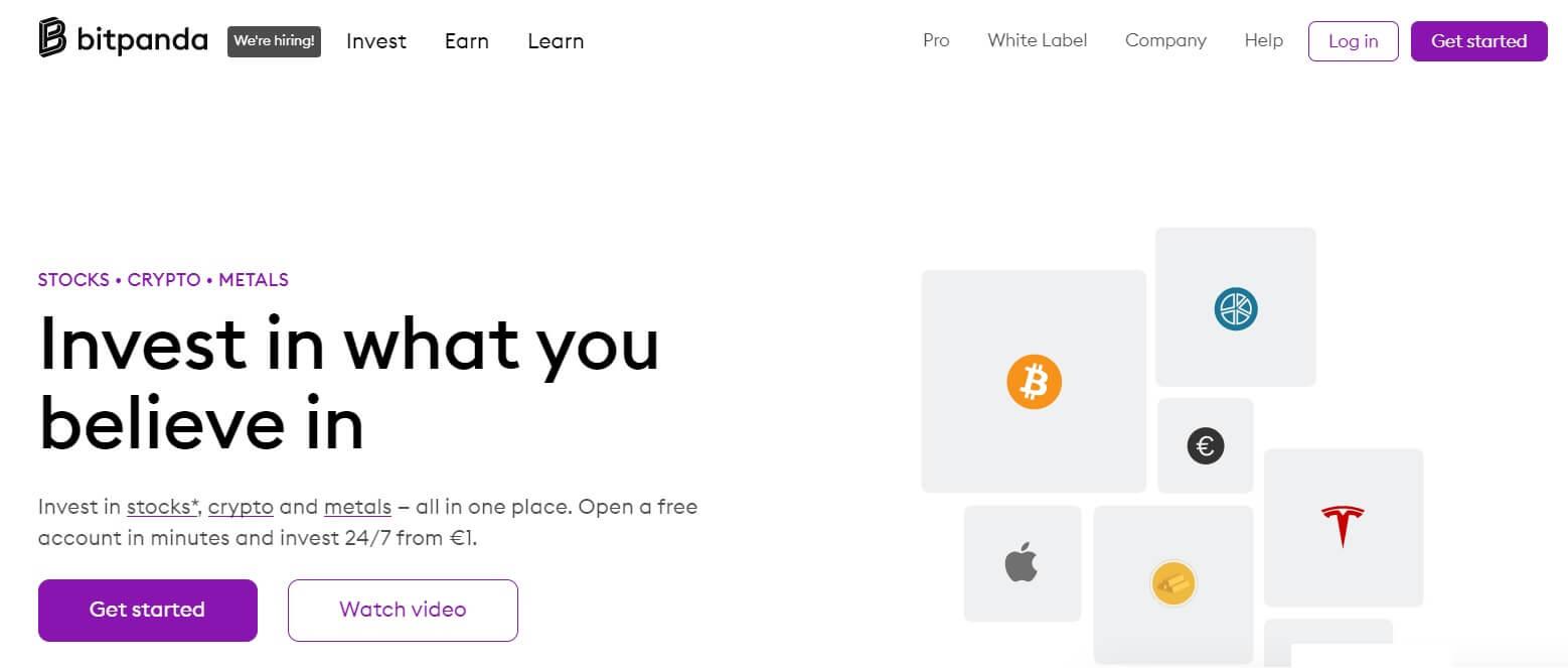 Bitpanda Website