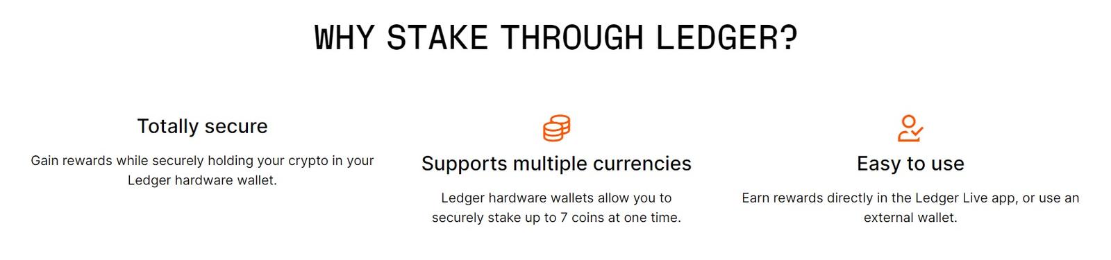 Benefits of staking crypto using a wallet