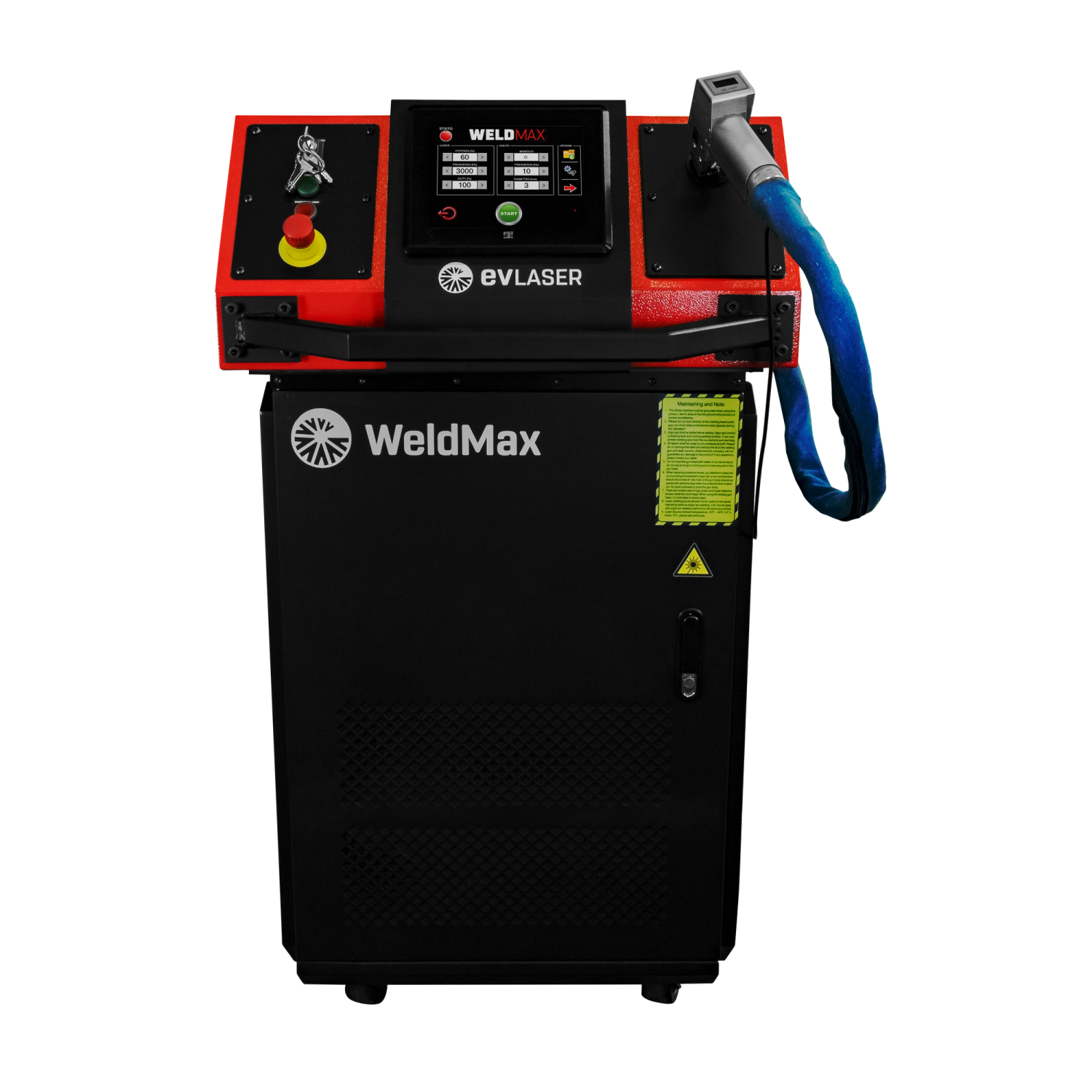 Weldmax - Saldatrice Laser Manuale veloce e di alta qualità