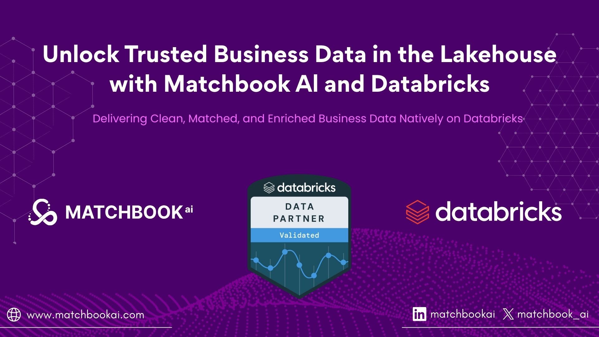 Entity Resolution Goes Native: MatchbookAI-Databricks Partnership