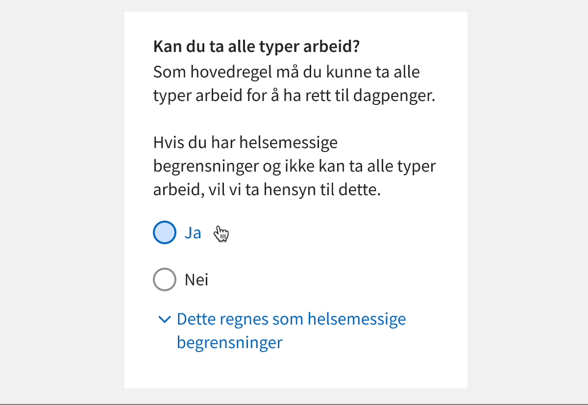 ReadMore med riktig innhold