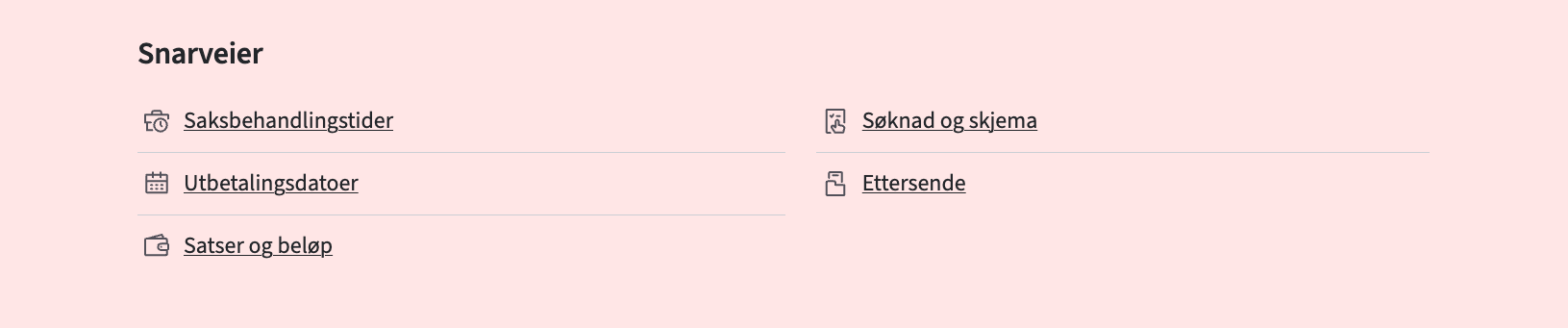 Skjembilde av seksjonen