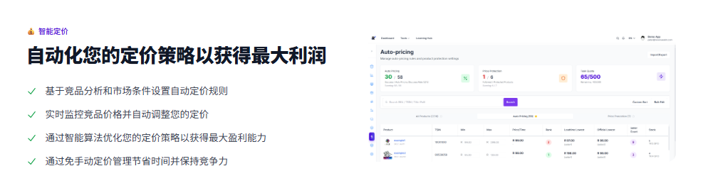 Revenuealot自动定价功能