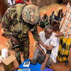 KDF provides free medical camp for Mandera residents