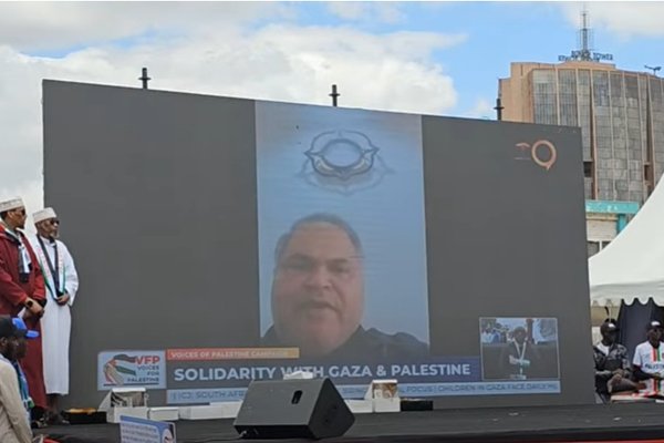 “Thank you Kenya for raising Sh17m for Gaza”