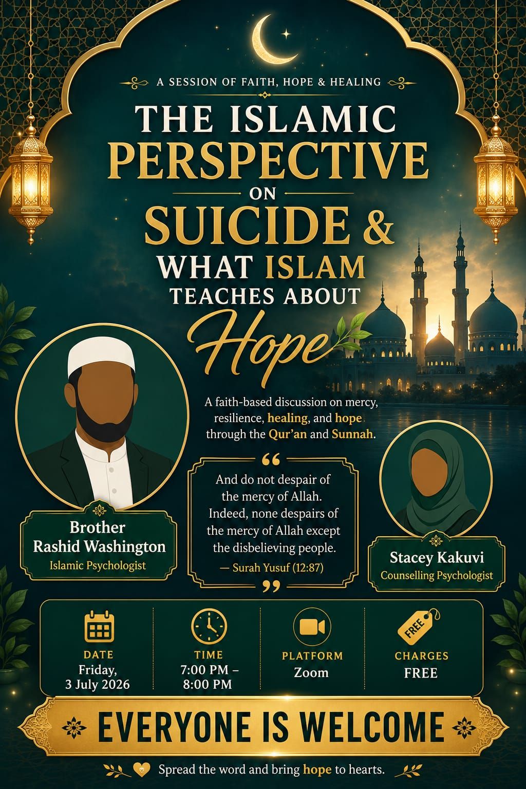 The Islamic Perspective on Suicide & What Islam Teaches About Hope