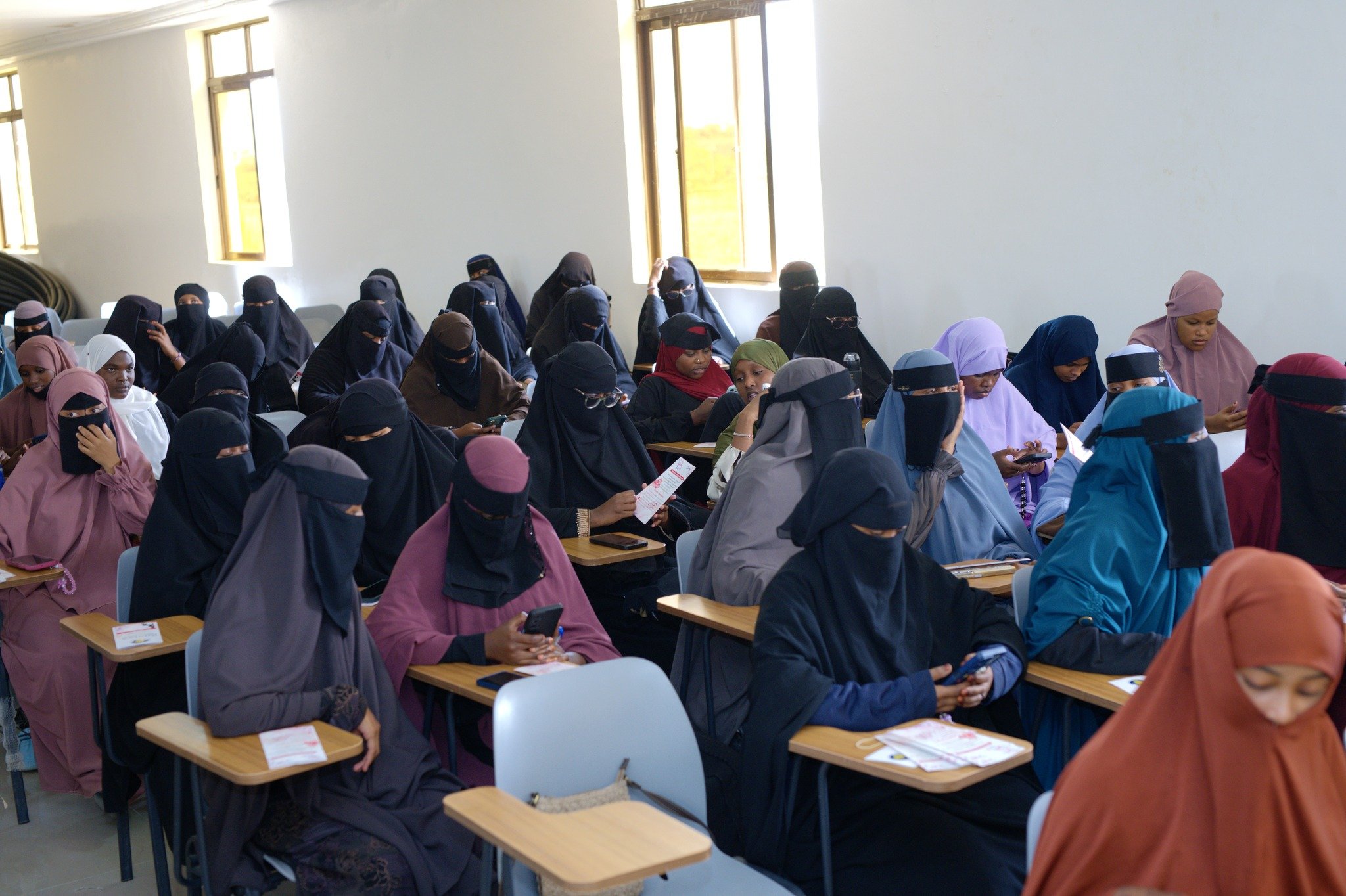 Students at Islamic University of Kenya