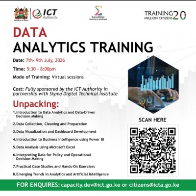 Free Data Analytics Training Registration Open