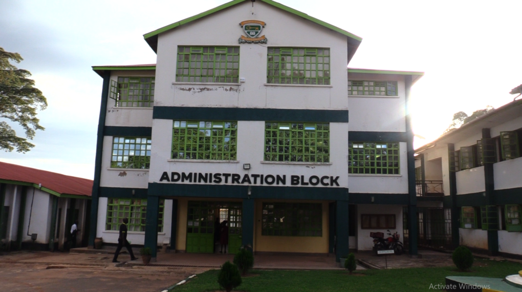 The administration block at Kakamega High School