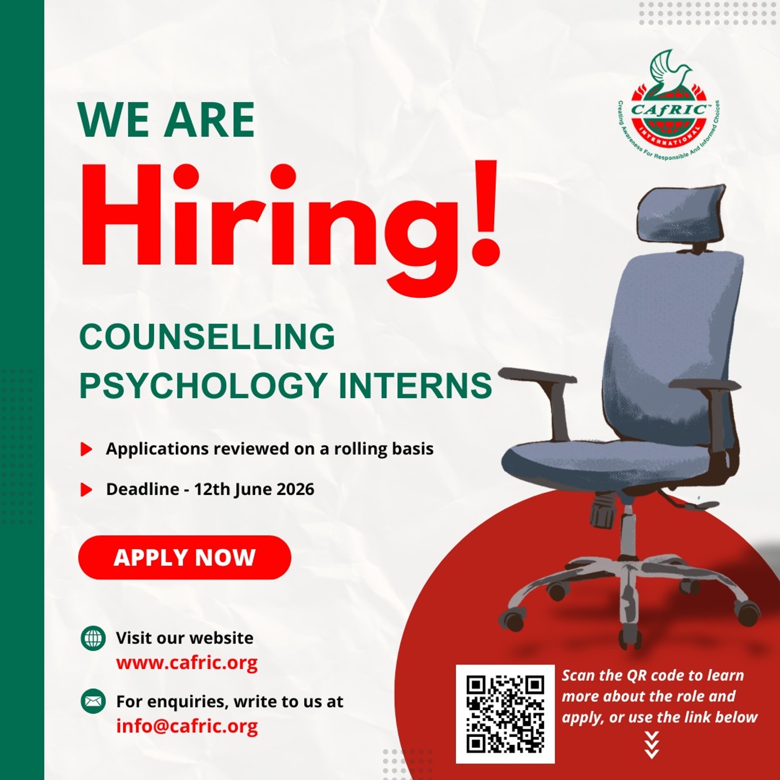 Counselling Psychology Interns