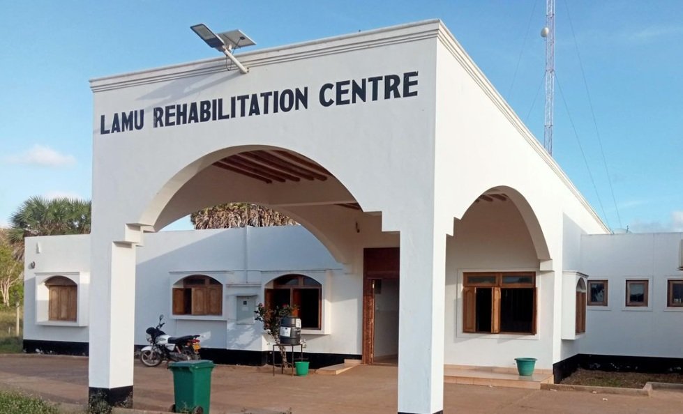 The Lamu Rehabilitation Centre for drug addicts in Hindi, Lamu West.