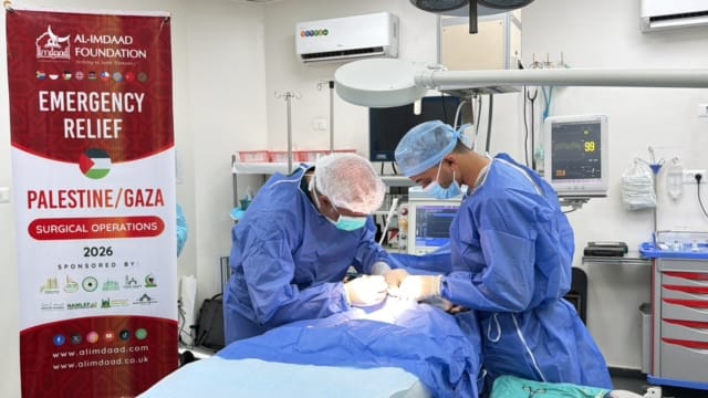 Voice For Palestine funds 35 surgeries in Gaza