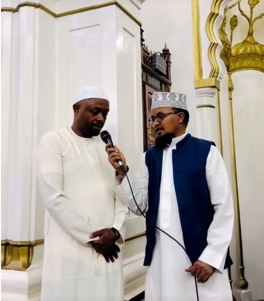 Media personality Jaymoo Ule Msee embraces Islam