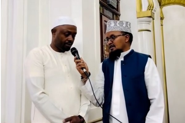 Media personality Jaymoo Ule Msee embraces Islam