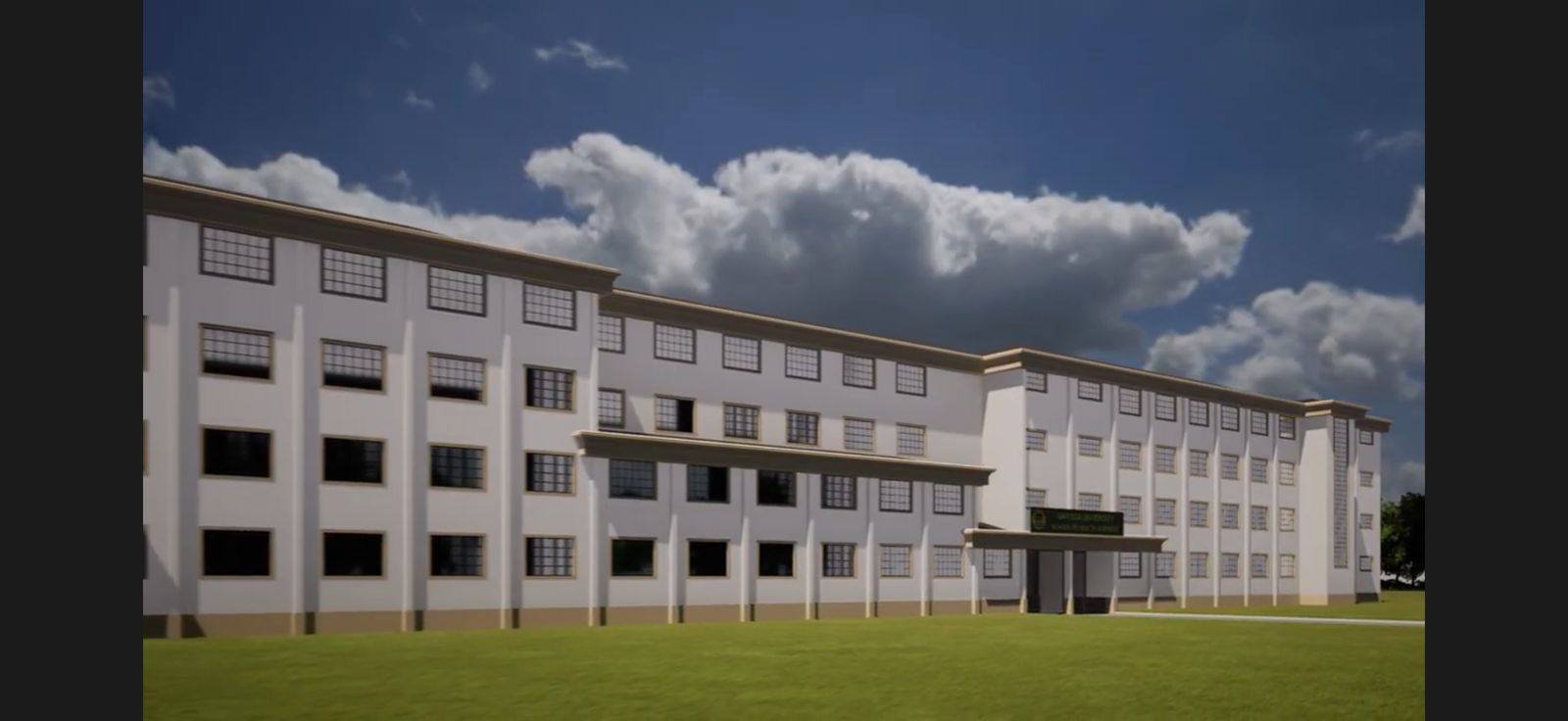 An artist's impression of the proposed School of Health Sciences at Garissa University