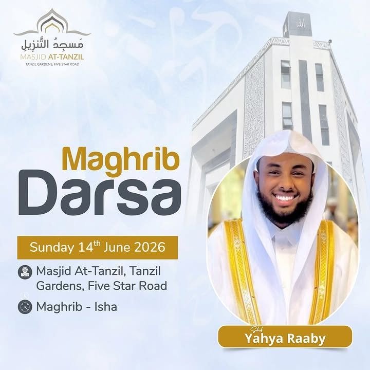Maghrib Darsa - 14th June 2026