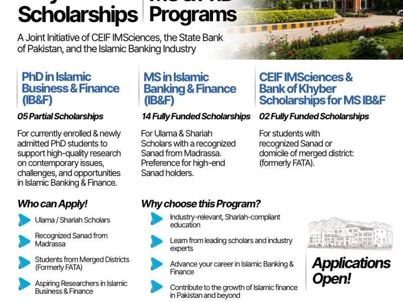 Fully Funded Scholarships for Future Leaders in Islamic Business & Finance