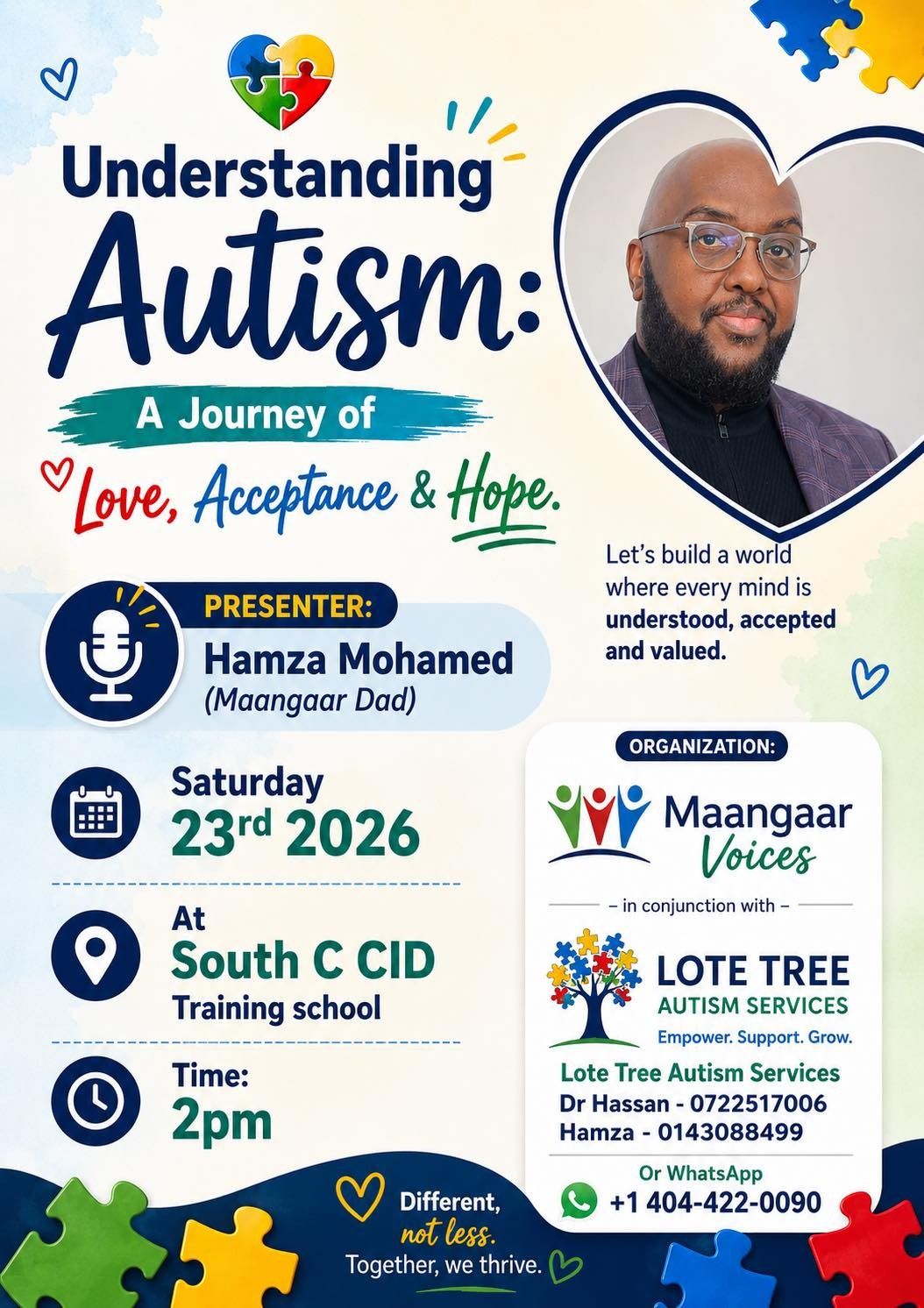 Understanding Autism – A Journey of Love, Acceptance & Hope