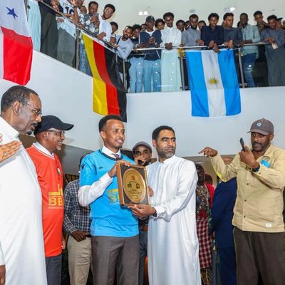 Hero's welcome for Somali referee Omar Artan during Kenya visit